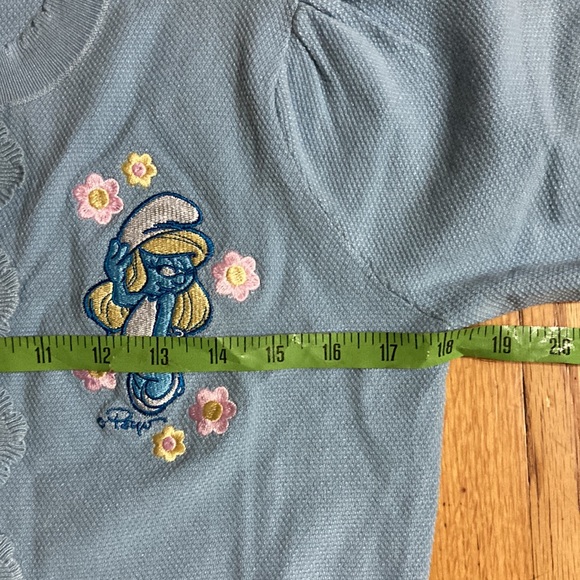 Unique Vintage Smurfs Cardigan - Picture 6 of 8